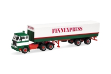 Herpa 321631 - H0 - Volvo F88 Planen-Sattelzug Finnexpress